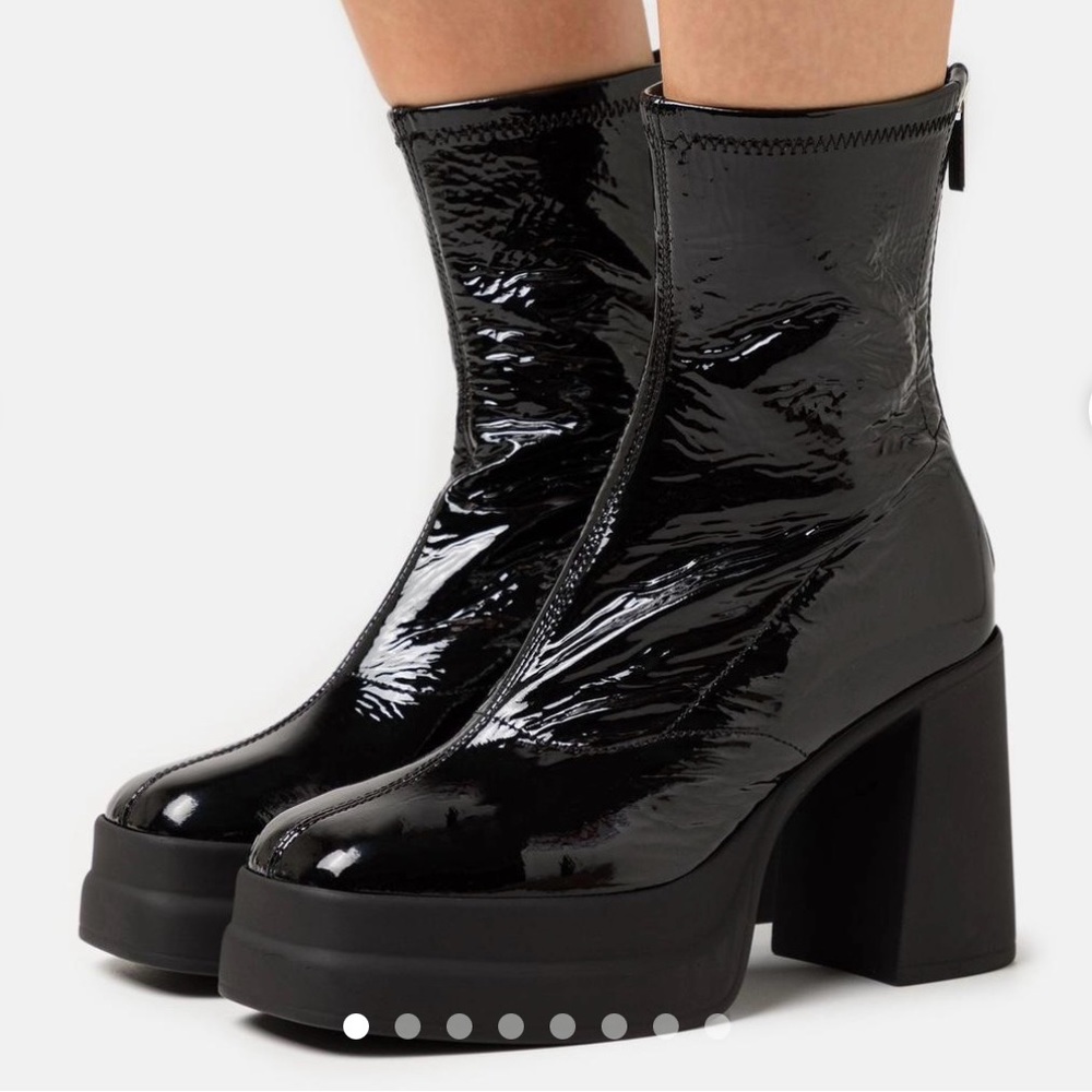 New Free People double stack boots
